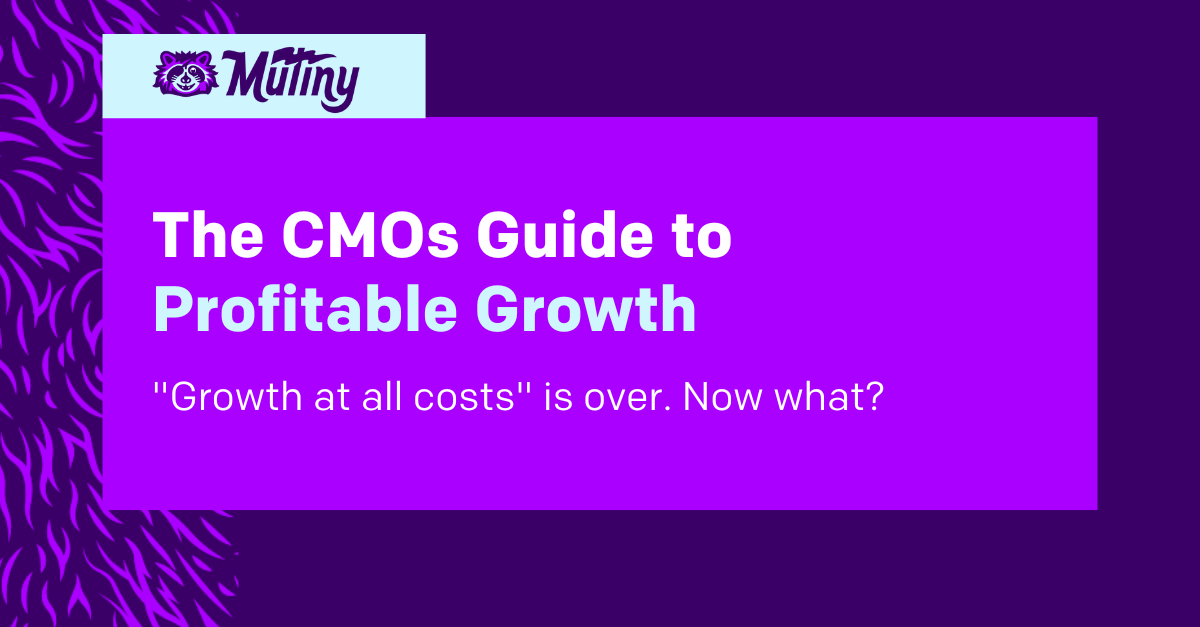 The CMOs guide to profitable growth